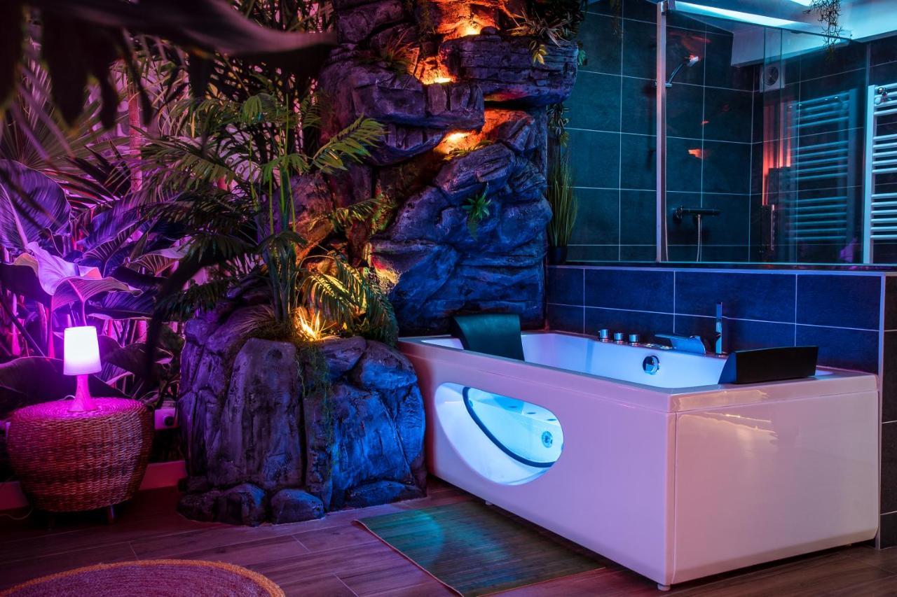 Secret Suite "Jungle" - Jacuzzi Privatif - Gare Rer C - Proche Paris Brétigny-sur-Orge المظهر الخارجي الصورة